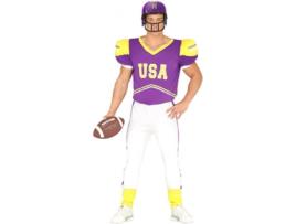 Fato de Homem  Quarterback Usa (Tam: L)