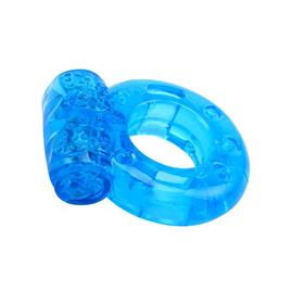 ANEL PARA O PÊNIS E VIBRAÇÃO 1,8 CM AZUL