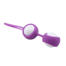 BOLAS DE GUEIXA MISSWEET 17,7 CM SILICONE ROXO