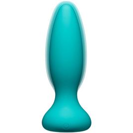 PLUGUE ANAL CONTROLE REMOTO VIBE INICIANTE TURQUESA