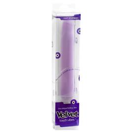 VIBRADOR DE TOQUE DE VELUDO LAVANDA