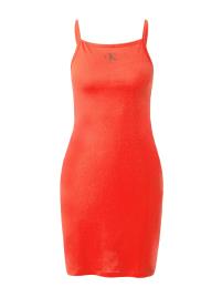 Calvin Klein Swimwear Vestido  vermelho-alaranjado / preto