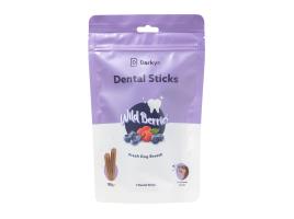 Snacks Cão Barkyn Dental Frutos Vermelhos Raças Médias E Grandes 180g