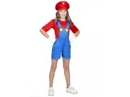 Disfarce Topbrands Super Mario Girl 6/7 Anos 128cm
