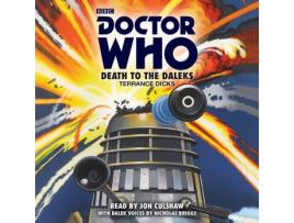 Livro doctor who death to the daleks de terrance dicks (inglês)