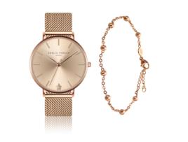 Relógio para Mulher AMELIA PARKER (38 mm - Rosa)