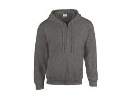 Sweatshirt para Homem GILDAN (L - Algodão - Preto)