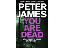 Livro you are dead de peter james (inglês)