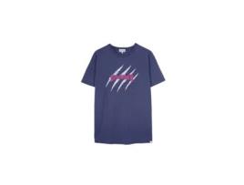 T-shirt para Mulher FRENCH DISORDER (L - Algodão - Azul)