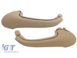 Conjunto de Maçanetas das Portas Dianteiras Interior KITT Adequado para Mercedes Classe C W203 S203 