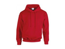 Sweatshirt para Unisexo GILDAN (M - Algodão - Vermelho)