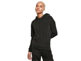 Sweatshirt para Mulher URBAN CLASSICS (S - Preto)
