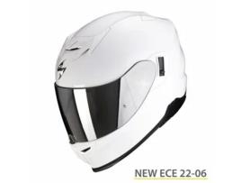 Capacete de motociclista de rosto inteiro Scorpion Exo-520 Evo Air Solid ECE 22-06