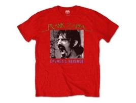 T-Shirt ROCK OFF Frank Zappa - Chunga's Revenge Vermelho (Tamanho: S)