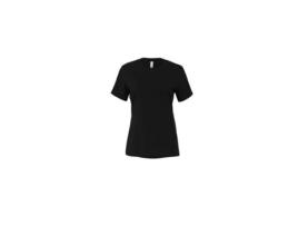 T-shirt para Mulher BELLA + CANVAS (L - Preto)