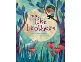 Livro just like brothers de elizabeth baguley (inglês)