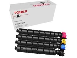 Conjunto 4 Toners Tk8555 Kcmy (Preto, Ciano, Magenta y Amarelo)
