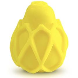 OVO TEXTURADO E REUTILIZÁVEL GVIBE - AMARELO