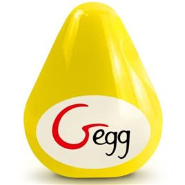OVO TEXTURADO E REUTILIZÁVEL GVIBE - AMARELO