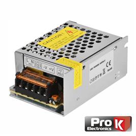 Fonte de Alimentação Industrial 12V 25W 2A - Prok