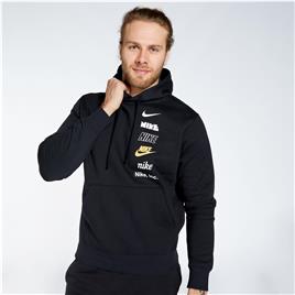 Nike Club + - Preto - Sweatshirt Homem tamanho L