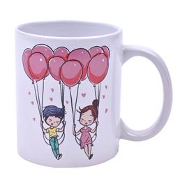 Caneca Dia dos Namorados - Balões