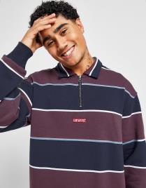 Levi's Sweatshirt Babytab Stripe - Azul, Azul
