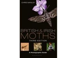Livro british and irish moths: third edition de chris manley (inglês)