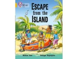 Livro escape from the island de michael butt,philippe dupasquier (inglês)