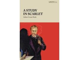 Livro a study in scarlet de arthur conan doyle (inglês)