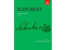 Livro impromptus, op. 90 de by composer franz schubert , edited by howard ferguson (inglês)