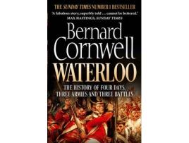 Livro waterloo de bernard cornwell (inglês)