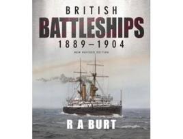 Livro british battleships 1889 1904 de r a burt (inglês)