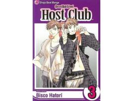 Livro ouran high school host club, vol. 3 de bisco hatori (inglês)