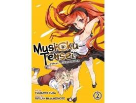 Livro mushoku tensei: jobless reincarnation (manga) vol. 2 de rifujin na magonote (inglês)