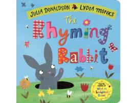 Livro the rhyming rabbit de julia donaldson (inglês)