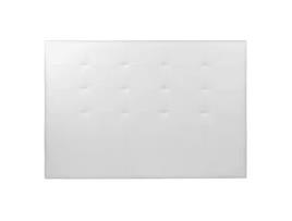 Cabeceira Delion JSHOME  (Branco - Pele - 140 cm / 160 cm x 110 cm x 8 cm)