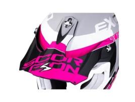 Viseira do capacete de motocicleta Scorpion VX-16 Air Peak Arhus