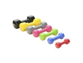 Par de halteres de vinil 5kg Sporti France