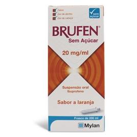 Brufen Suspensão Oral Sem Açúcar