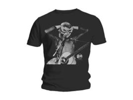 T-Shirt ROCK OFF David Bowie - Acoustics Preto (Tamanho: XXL)