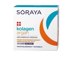 SORAYA Collagen & Argan Hidratante creme anti-rugas para o dia e noite 50ml