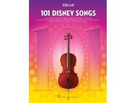 Livro 101 disney songs de hal leonard publishing corporation (inglês)