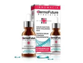 Injecção DERMOFUTURE soro com ácido hialurónico para tratamento facial com 20 ml de ácido hialurónico