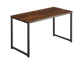 Secretária TECTAKE (Castanho - Conglomerado - 59 x 140 x 76.5 cm)