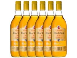 Rum BLACK JACK Black Jack Dorado Añejo (1 L - 6 unidades)