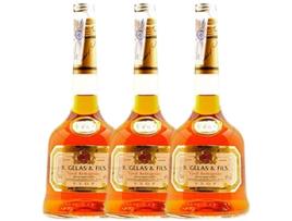 Aguardente MAISON GELÁS Armagnac Maison Gelás V.S.O.P. Very Superior Old Pale (0.7 L - 3 unidades)