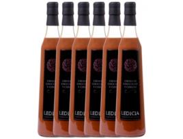 Licor NOR-IBERICA DE BEBIDAS Licor Creme Nor-Iberica De Bebidas Ledicia Crema Chocolate Y Cerezas (0.7 L - 6 unidades)
