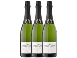 Espumante EL CEP El Cep Marqués De Gelida 4 Heretats Brut Nature Cava Gran Reserva (0.75 L - 3 unidades)