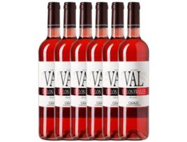 Vinho Rosé VALDELOSFRAILES Valdelosfrailes Rosado Tempranillo Cigales Joven (0.75 L - 6 unidades)